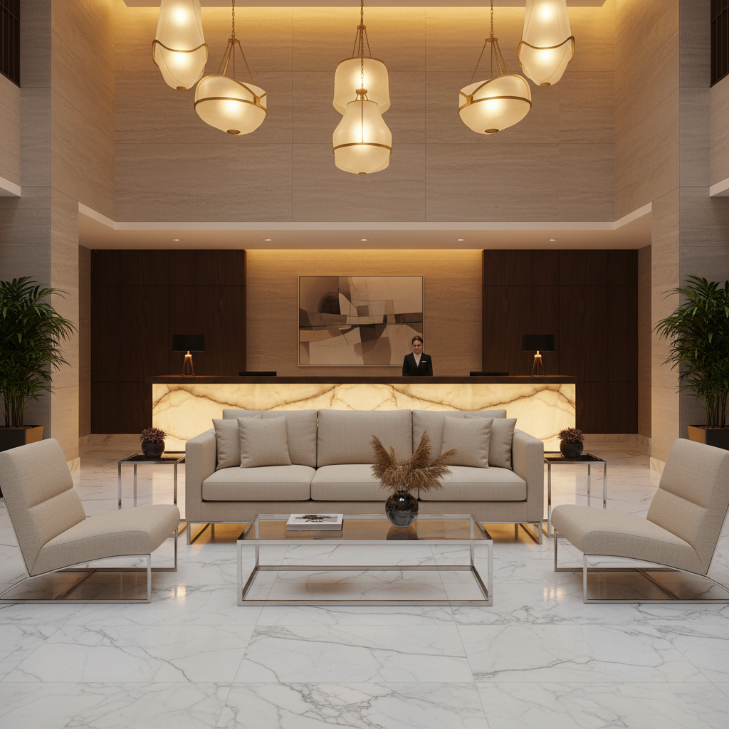 Nassau - Ecru Upholstered Sofa | Architectural Fabrics