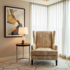 Turf Bay - Ivory Upholstered Chair | Architectural Fabrics