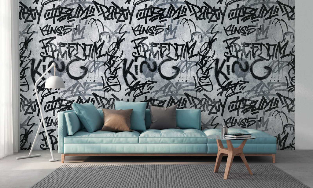 Livingwalls Design Panel the Wall Light Gray Wallcovering | AS Creation