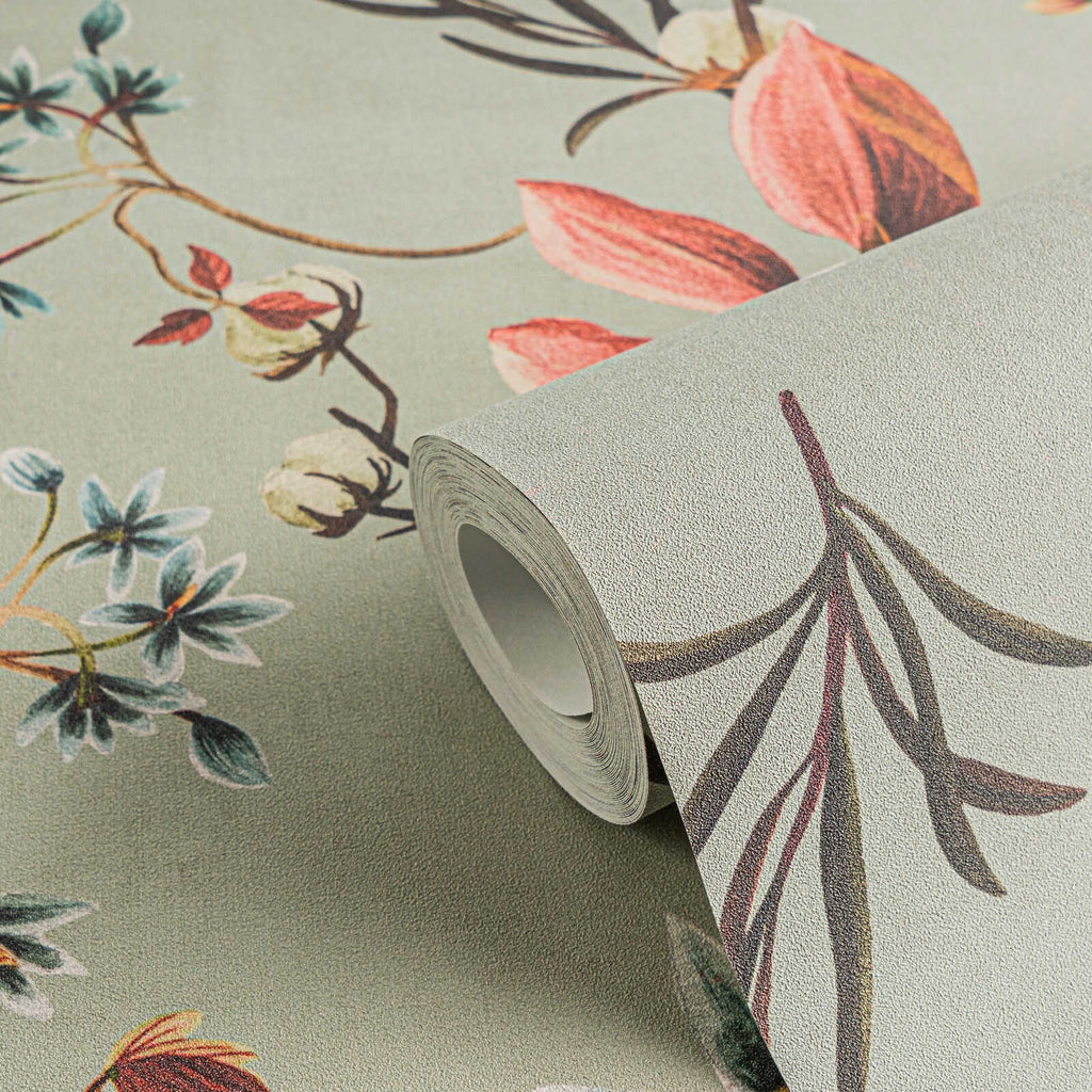 Anna D Andrea Green Wallcovering | AS Creation