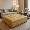 Aquatic - Aquatic Performance Polyurethane Upholstered Ottoman | Architectural Fabrics