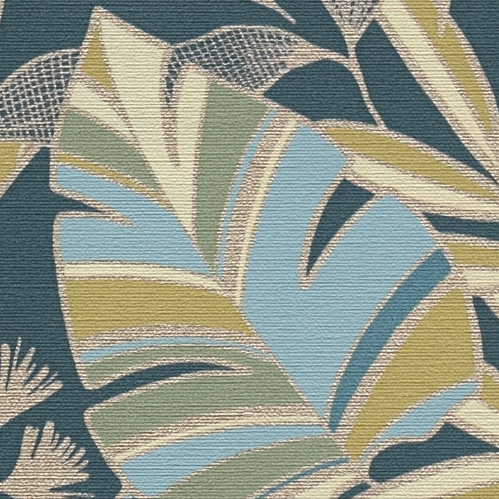 Antigua Teal Wallcovering | AS Creation