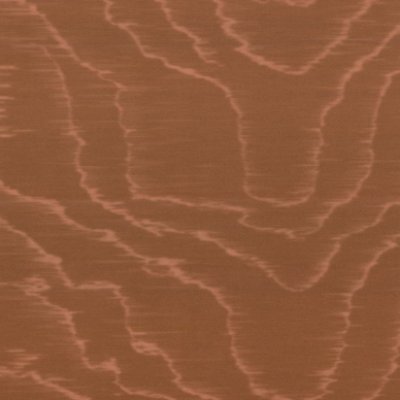 Moire Sauvage Brown - Burnt Sienna Commercial Wallcovering | Koroseal