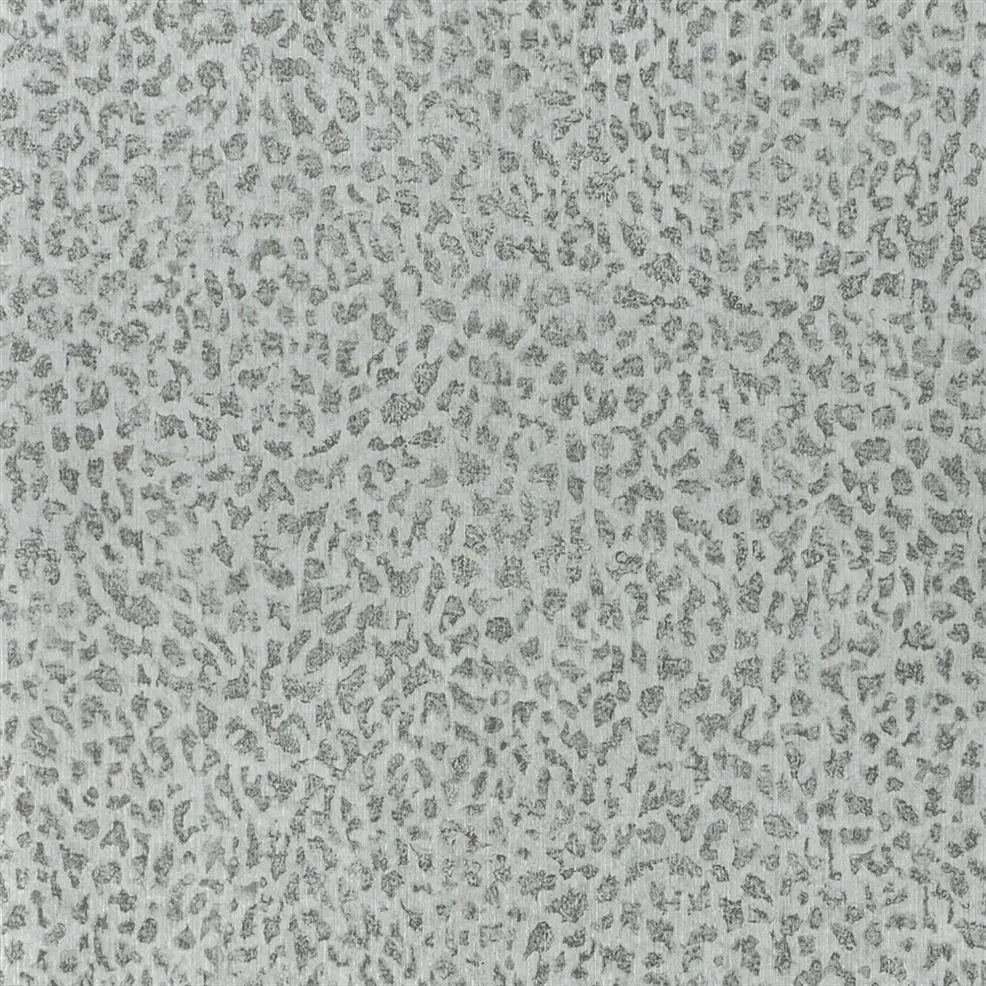 Ciottoli Embossed Graphite Wallpaper | Designers Guild Europe