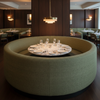 Rattan Bay - Resort Upholstered Banquette | Architectural Fabrics