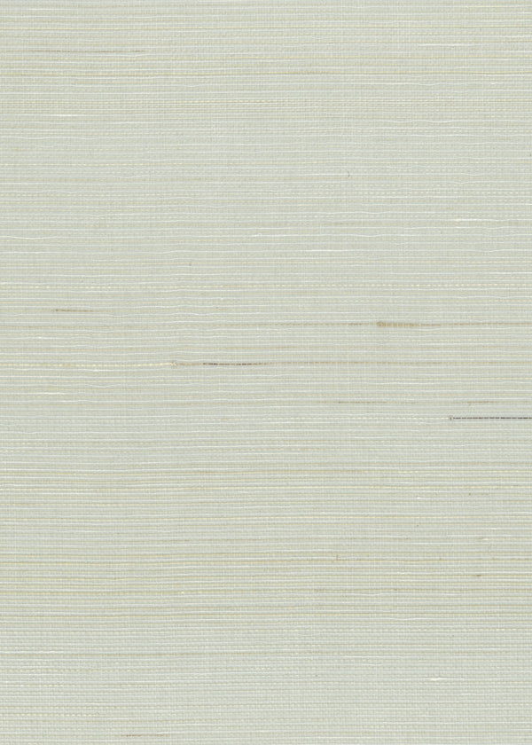 Wellfleet-Milky Green Abaca Wallcovering | Phillipe Romano