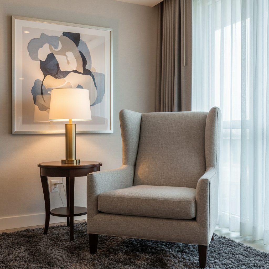 Pinnacle Rock - Stone Upholstered Chair | Architectural Fabrics
