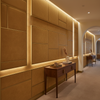 Smooth Pebble Grain Golden Wheat Upholstered Wall Panel | Architectural Fabrics
