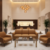Front Royal Wheat Upholstered Sofa | Architectural Fabrics