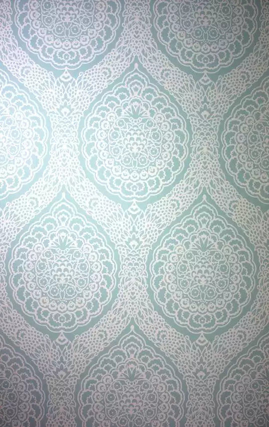 Rosalia Mid Scale Damask  Wallpaper | Osborne & Little Europe