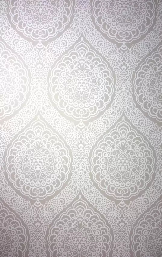 Rosalia Mid Scale Damask  Wallpaper | Osborne & Little Europe
