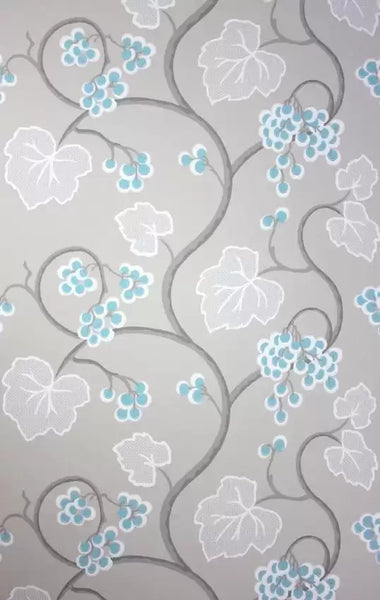Shiraz Grape Vine  Wallpaper | Osborne & Little Europe