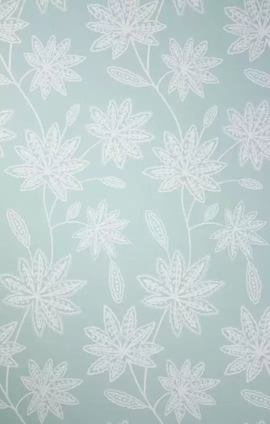 Chenar Aqua Wallpaper | Osborne & Little Europe