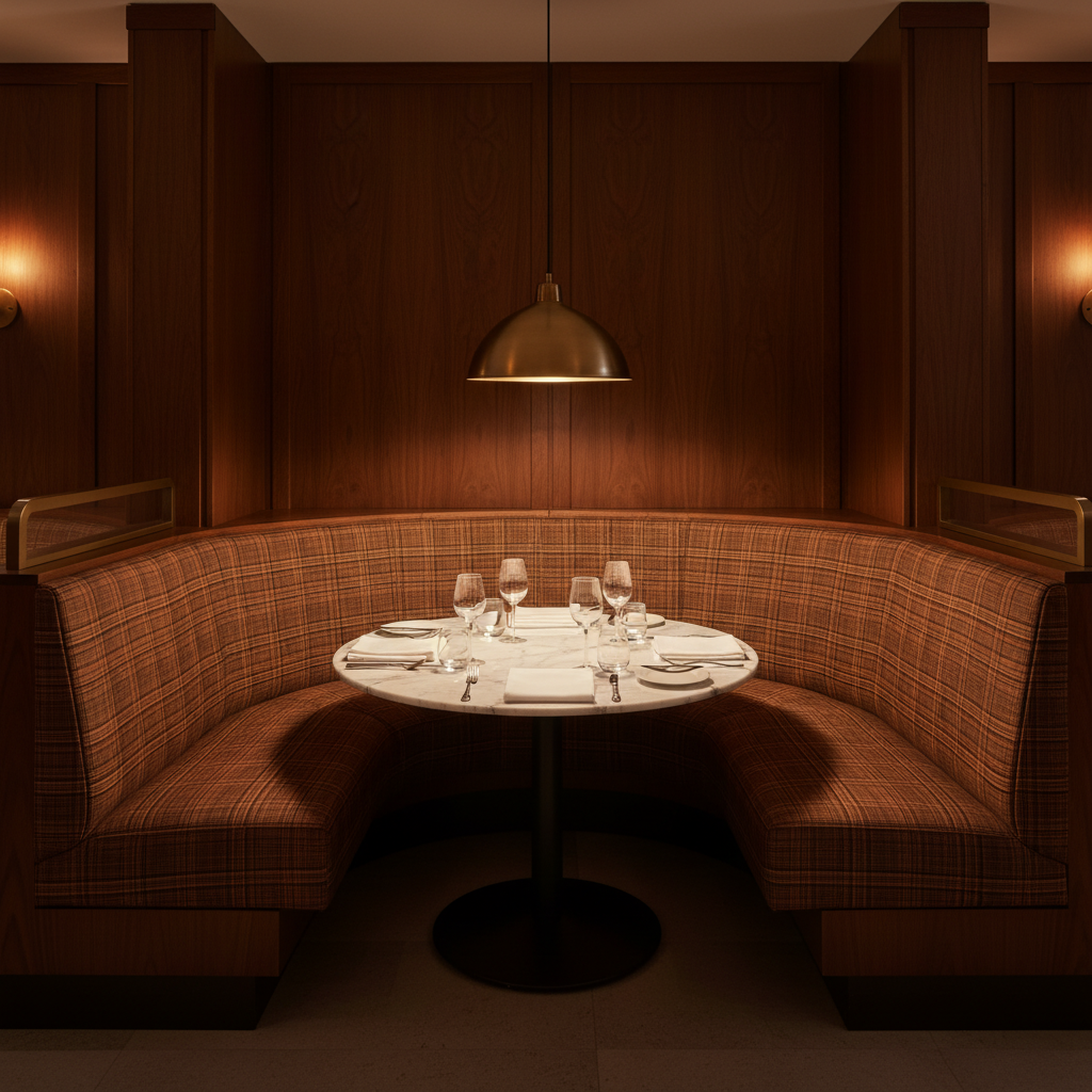 Alter - Alter Silicone Hybrid Upholstered Banquette | Architectural Fabrics