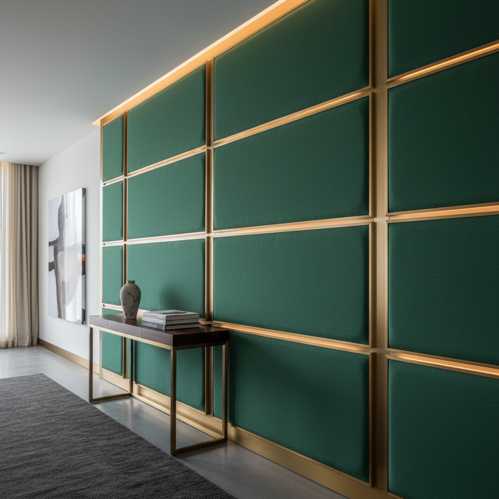 Peter Island - Holly Upholstered Wall Panel | Architectural Fabrics