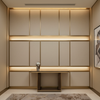Brushed Linen Weave Natural Linen Upholstered Wall Panel | Architectural Fabrics