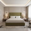 Triangle Reef - Evergreen Upholstered Headboard | Architectural Fabrics