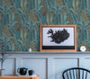 Famous Garden Charcoal Wallcovering | AS Creation