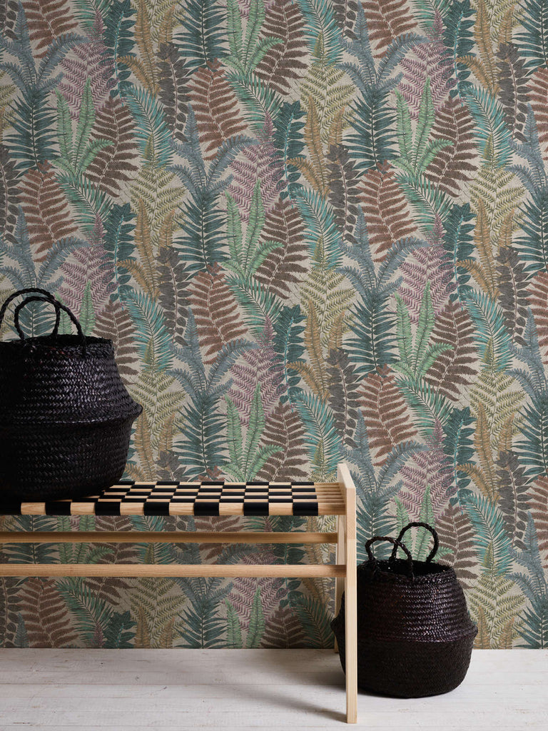 Famous Garden Beige Wallcovering | AS Creation