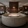 Maho Bay - Moat Upholstered Banquette | Architectural Fabrics