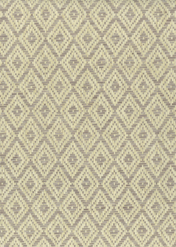 Sea Island-Lavender Paper Weave Wallcovering | Phillipe Romano