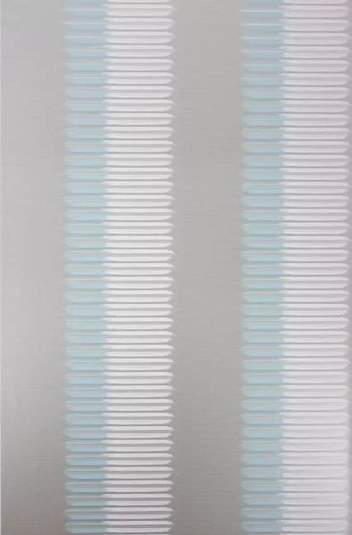 Falize Ikat Stripe  Wallpaper | Osborne & Little Europe