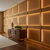 Rattan Bay - Autumn Upholstered Wall Panel | Architectural Fabrics