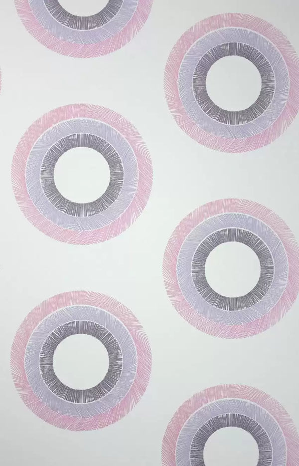 Parure Metallic Circles Pink | Osborne & Little Europe