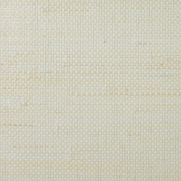 Nantucket Grasscloth Salt Lake & Silver Wallcovering | Phillipe Romano
