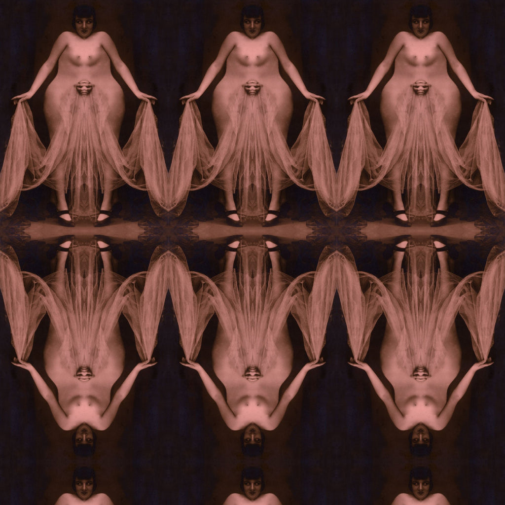 Boudoir Ladies - Pink - Version 1.0 - 24" x 22" - Pattern Design