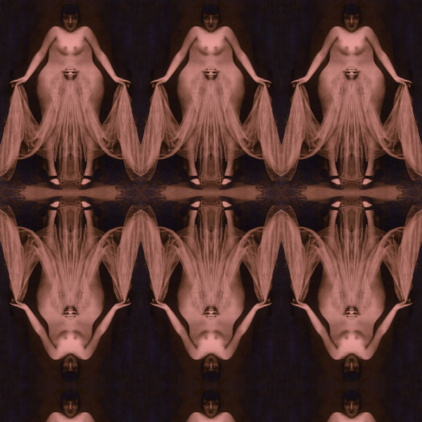 Boudoir Ladies - Pink - Version 1.0 - 24" x 22" - Pattern Design