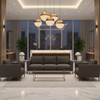 Savannah Bay - Noir Upholstered Sofa | Architectural Fabrics