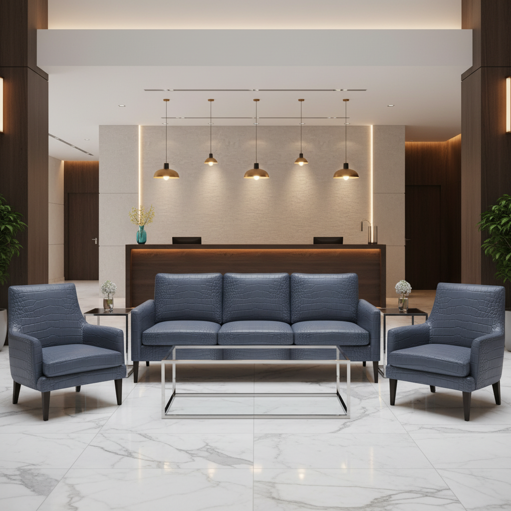 Norman Island - Pond Upholstered Sofa | Architectural Fabrics