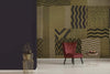 Cotorras Gold, Made to Measure Mural Metallic