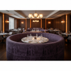 Turf Bay - Violet Upholstered Banquette | Architectural Fabrics