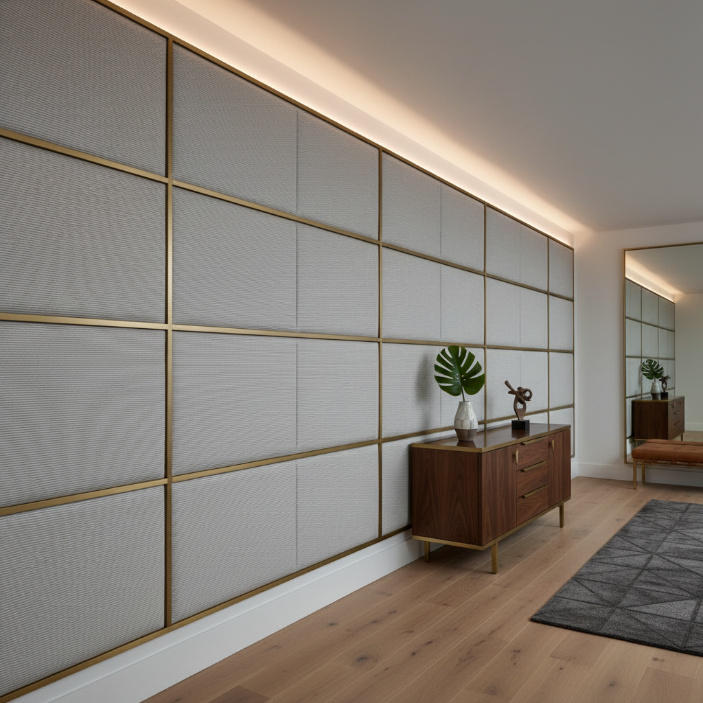 Storm Bay - Iron Upholstered Wall Panel | Architectural Fabrics