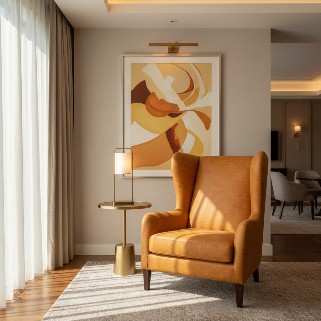 Luxury Cay - Citrine Upholstered Chair | Architectural Fabrics
