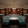 Trellis Bay - Delta Upholstered Banquette | Architectural Fabrics