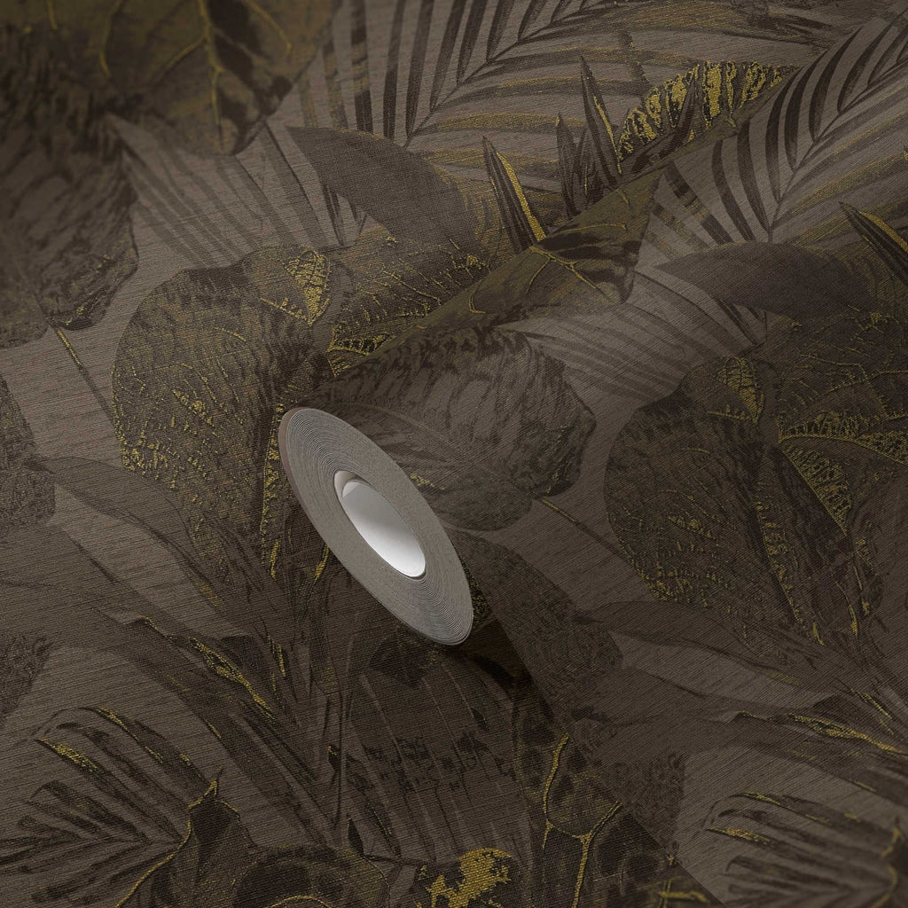 Famous Garden Brown Wallcovering | AS Creation