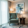 Storm Bay - Sea Green Upholstered Chair | Architectural Fabrics