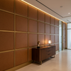 Fine Pebble Grain Cocoa Bean Upholstered Wall Panel | Architectural Fabrics