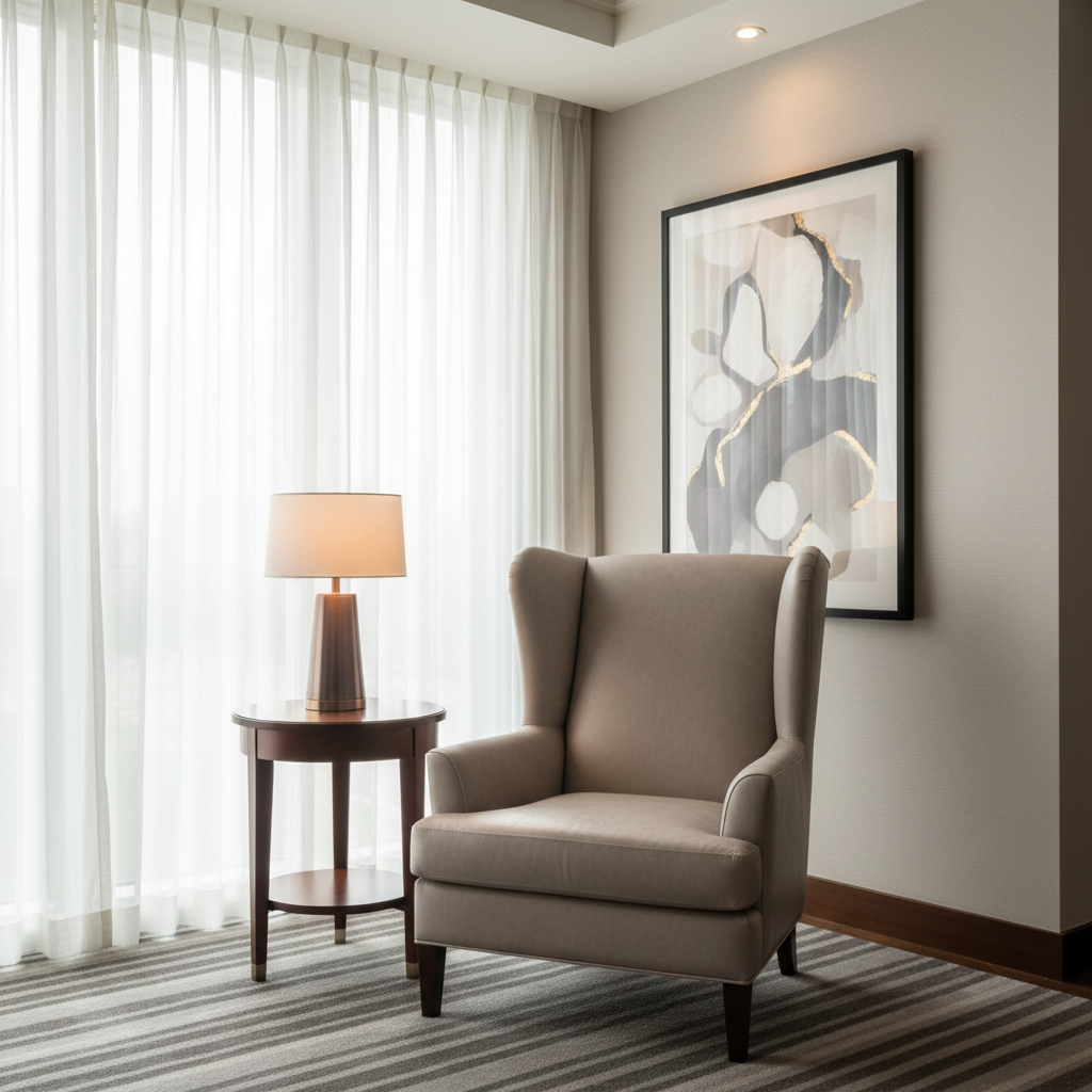 Red Hook - Salt Upholstered Chair | Architectural Fabrics