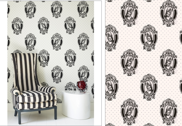 High Flying Hair Gothic | Architectural Wallcoverings
