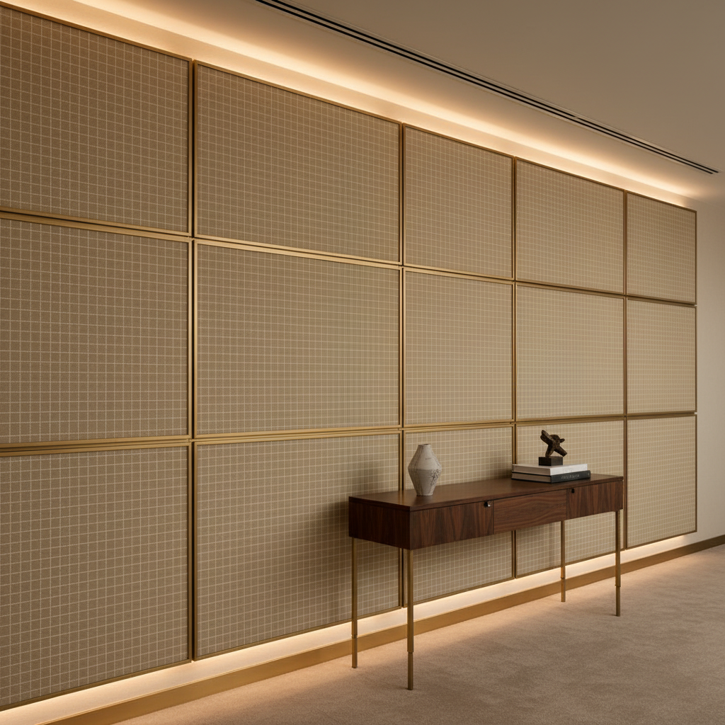 West End - Fleece Upholstered Wall Panel | Architectural Fabrics