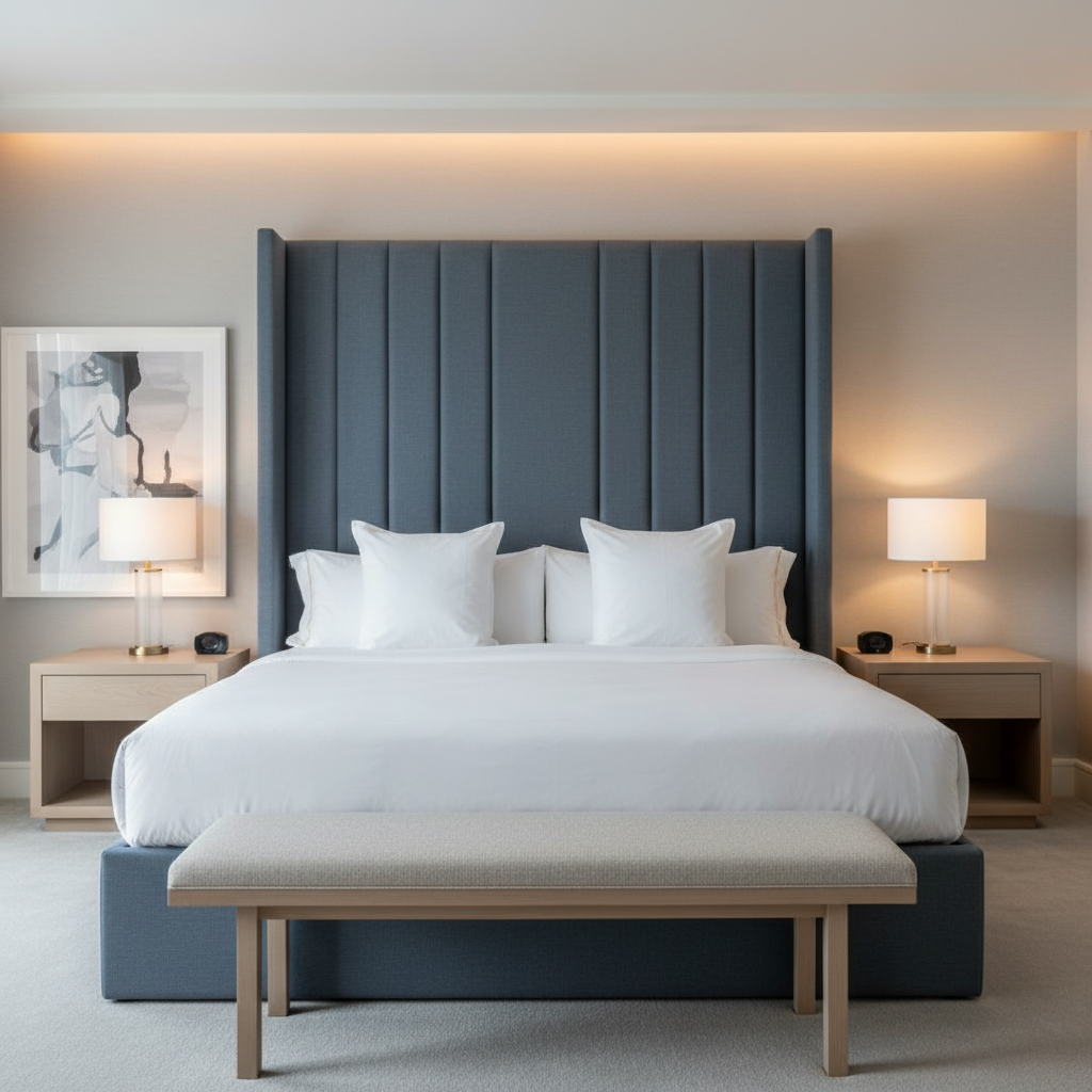 Parrot Cay - Harbor Upholstered Headboard | Architectural Fabrics