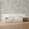 Nantucket Grasscloth Warm Gray Wallcovering | Phillipe Romano room setting