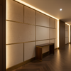 Brushed Linen Weave Natural Linen Upholstered Wall Panel | Architectural Fabrics