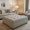 St. Eustatius - Dew Upholstered Ottoman | Architectural Fabrics