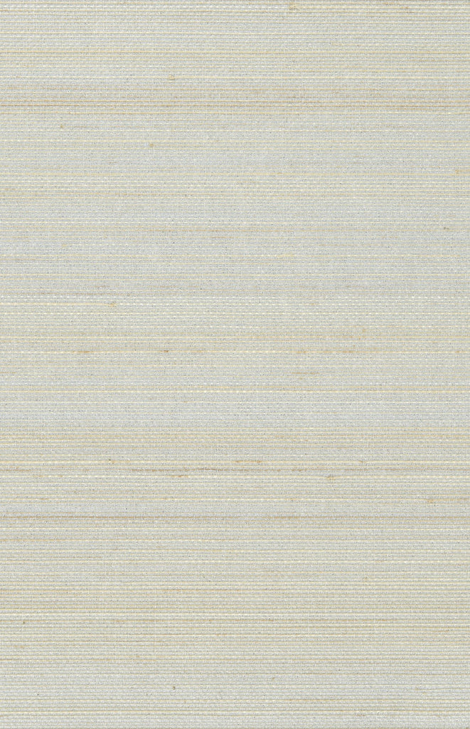 Truro-Silver Abaca Wallcovering | Phillipe Romano — ABAC-500320