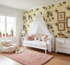 The Original Yeeha 1950's Cowboy - Yellow Retro | Architectural Wallcoverings - Girls Western Chic Bedroom Room Setting